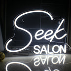 Enseigne néon LED USB 5 V Seek Salon