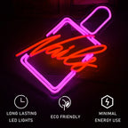 Nails 5V USB LED neon sign