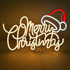 Warm Merry Christmas 5V USB LED neon sign – 42X28.5cm