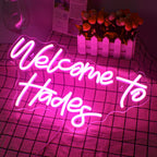 Welcome to Hades 5V USB LED neon sign