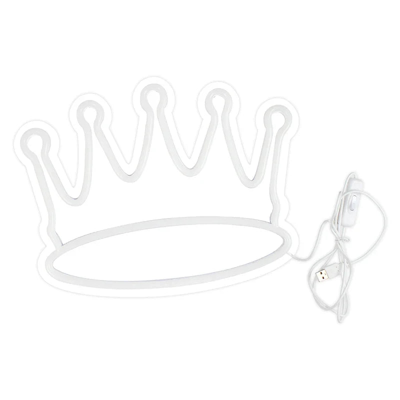 Crown 5V USB LED neon sign