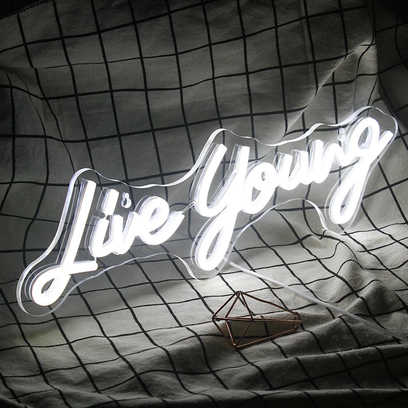 Live Young 5V USB LED neon sign