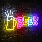 Beer 5V USB LED neon sign