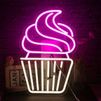 Cupcake 5V USB LED neon sign – 40x27cm