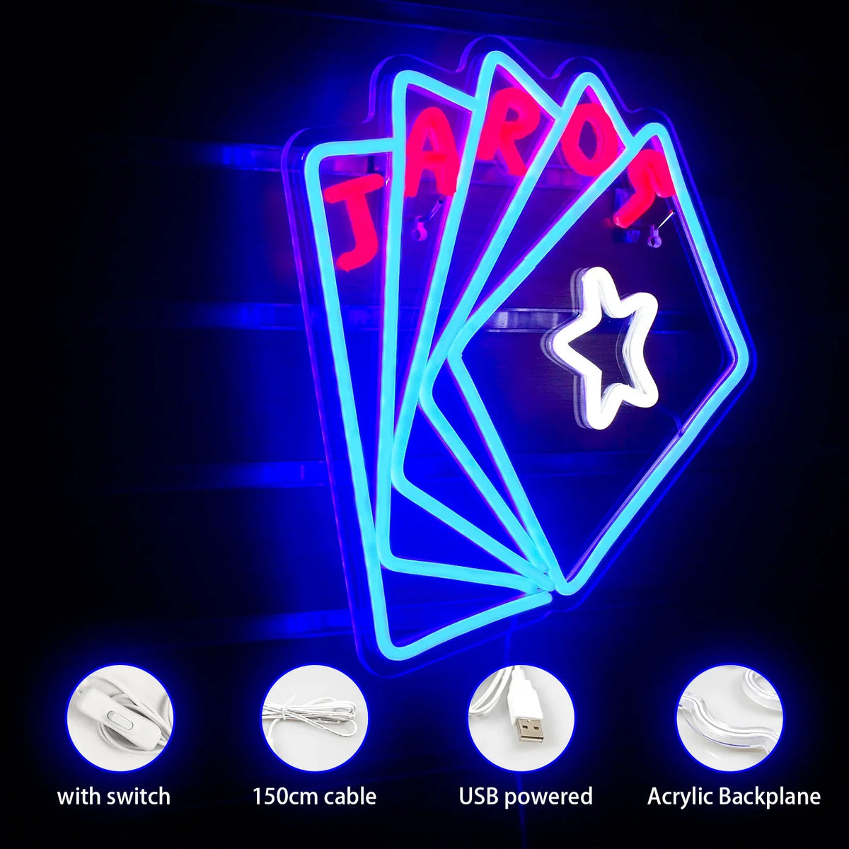 Tarot 5V USB LED neon sign