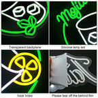 Mojito 5V USB LED neon sign