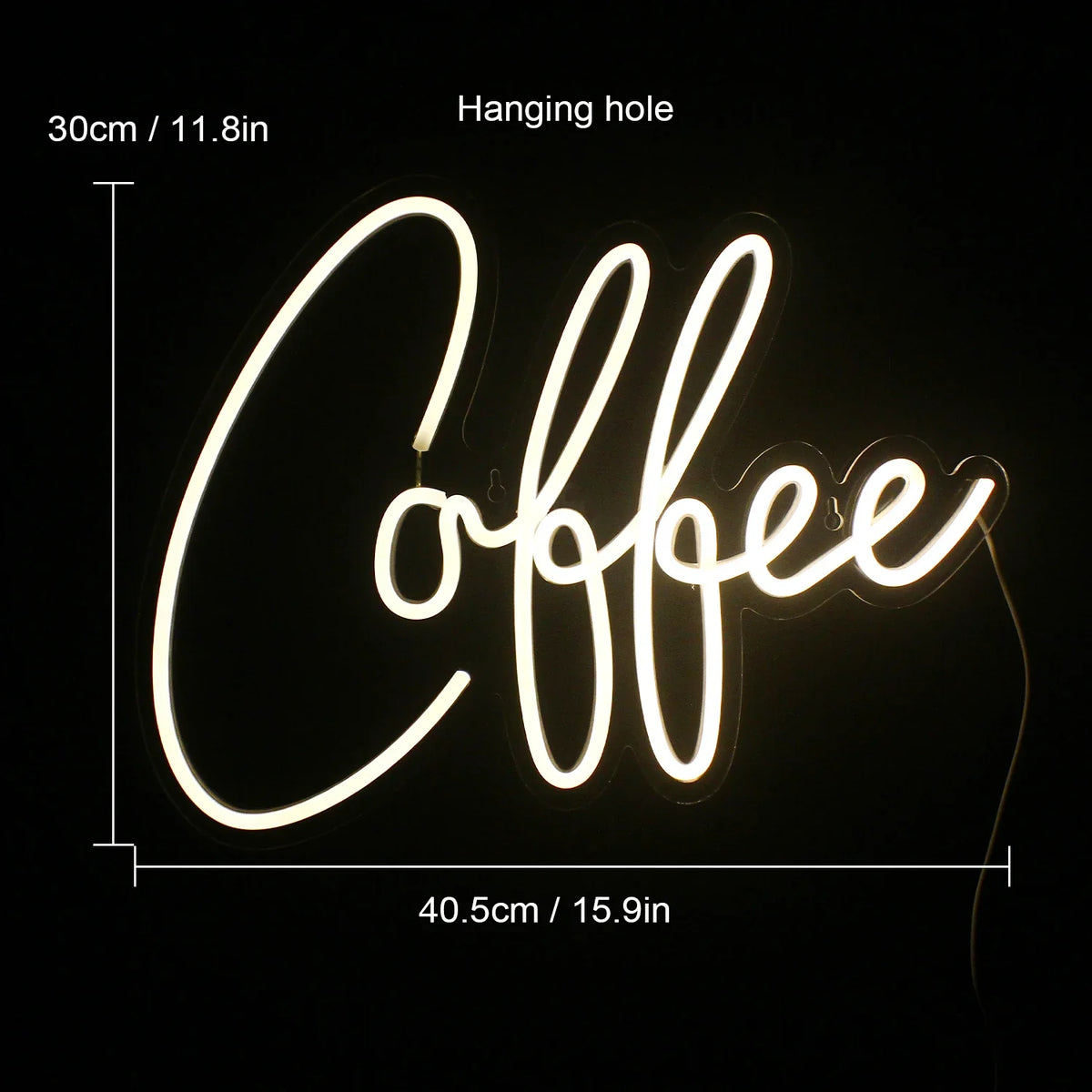 Coffee 5V USB LED neon sign