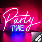 Let's Party 5V USB LED neon sign – 40x27cm