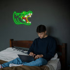 Enseigne néon LED USB 5 V Alligator