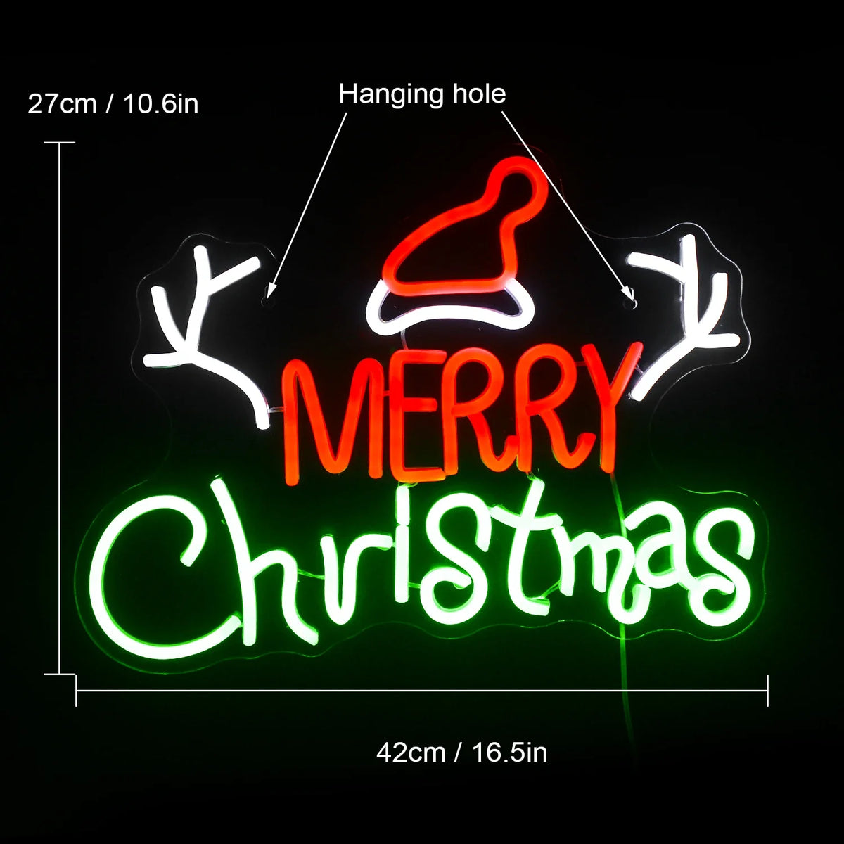 Christmas 5V USB LED neon sign – Christmas