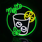 Mojito 5V USB LED neon sign – 32x35cm