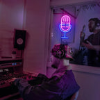 Microphone 5V USB LED neon sign
