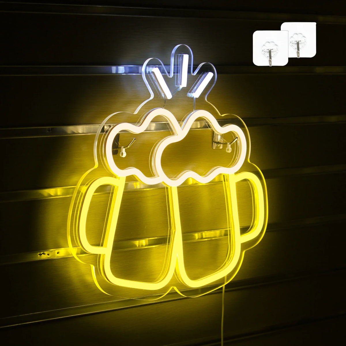 Beer Shaped 5V USB LED neon sign