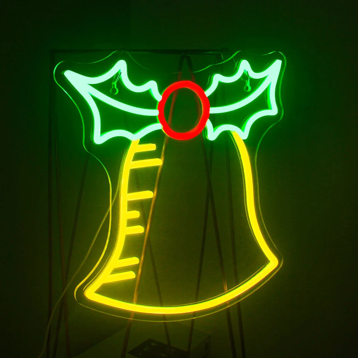 Bell Merry Christmas 5V USB LED neon sign