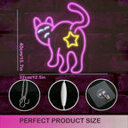 Cat 5V USB LED neon sign