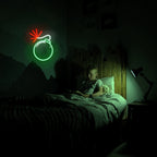 Green Grenade 5V USB LED neon sign