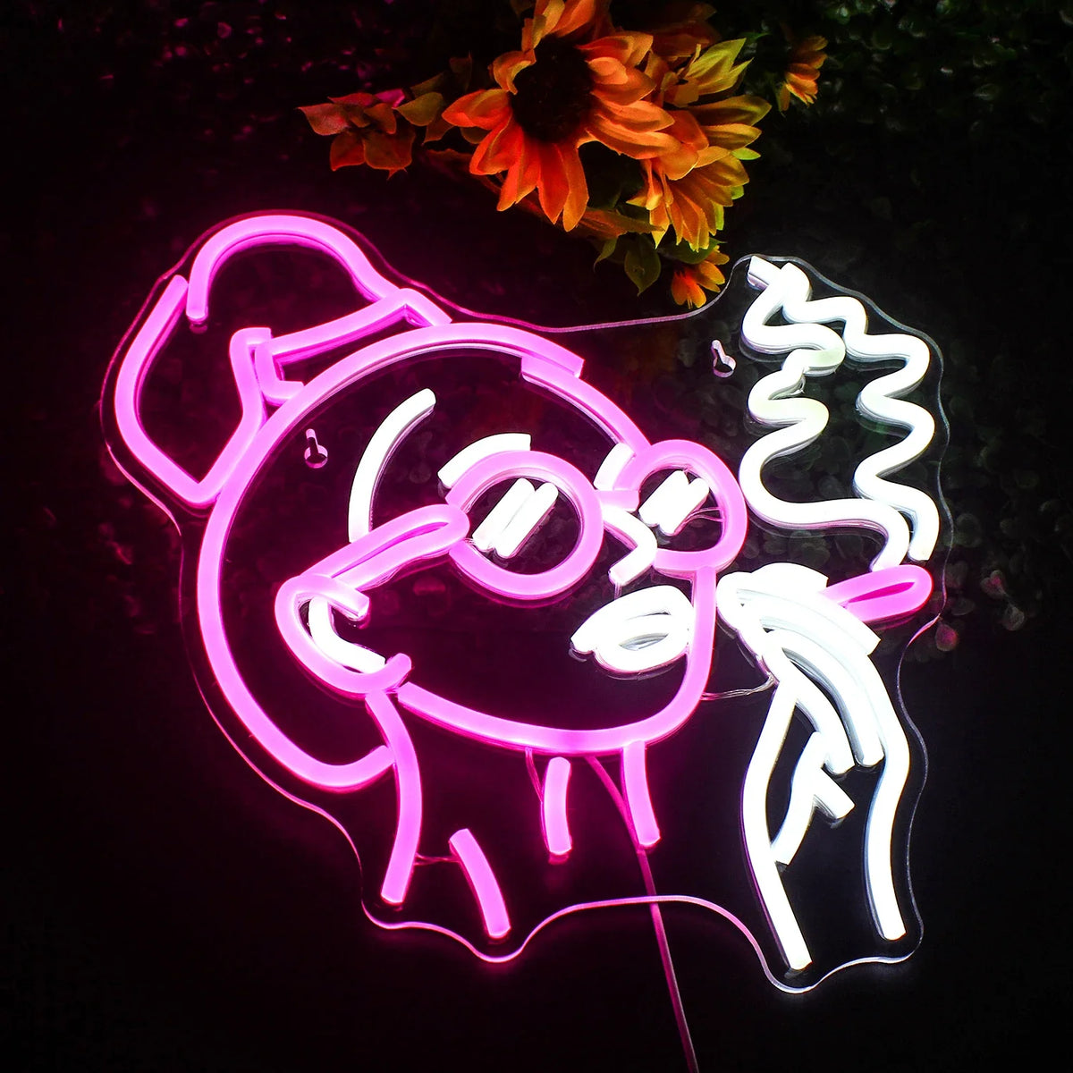 Girl Smoking 5V USB LED neon sign