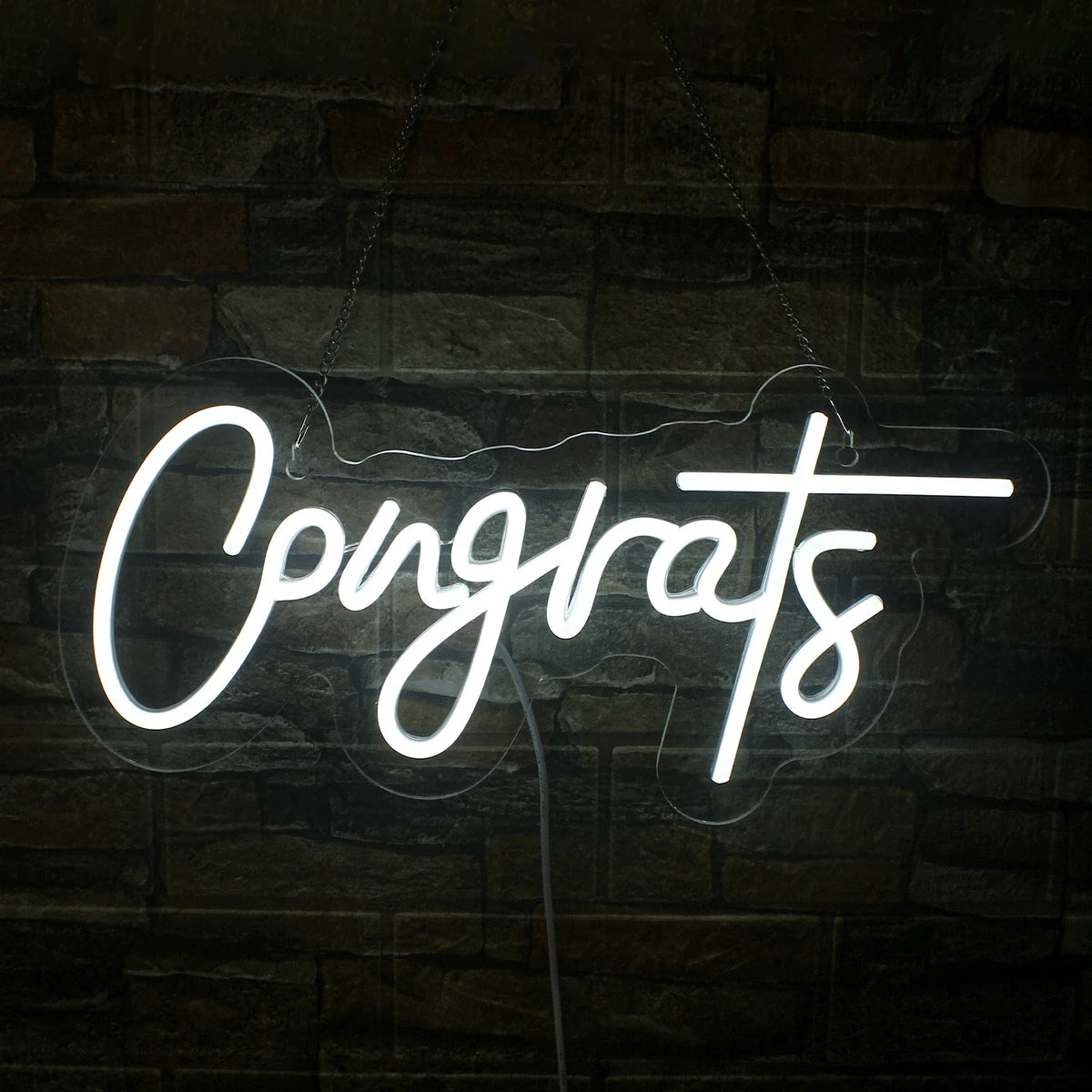 Congrats 5V USB LED neon sign