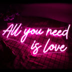 All You Need is Love 5V USB LED neon sign