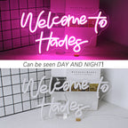 Welcome to Hades 5V USB LED neon sign