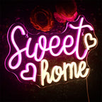 Sweet Home 5V USB LED neon sign