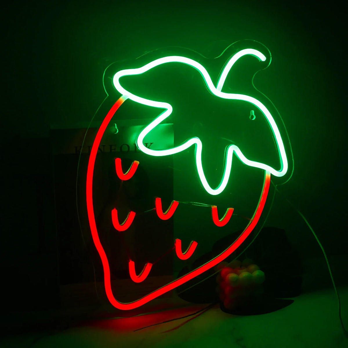 Enseigne néon LED USB 5 V Fraise
