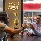 Let's Drink 5V USB LED neon sign