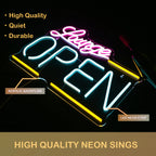 Lounge Open 5V USB LED neon sign