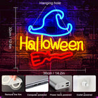 Enseigne néon LED USB 5 V Halloween