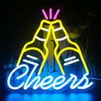 Cocktails Dreams 5V USB LED neon sign – 34x32cm