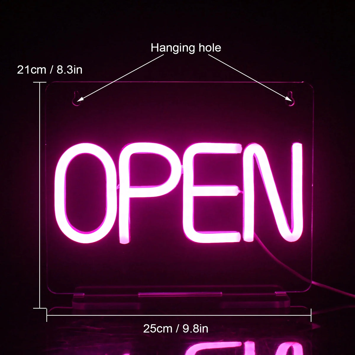 Open 5V USB LED neon sign