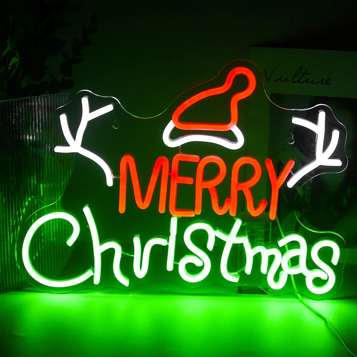 Christmas 5V USB LED neon sign