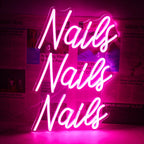Nails 5V USB LED neon sign – Pink