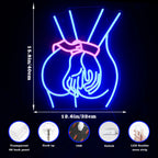 Woman Body 5V USB LED neon sign