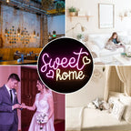 Sweet Home 5V USB LED neon sign