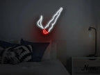 Smoking 5V USB LED neon sign – White