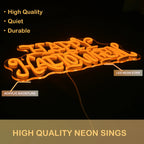 Happy Halloween 5V USB LED neon sign