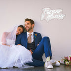 Forever & Always 5V USB LED neon sign
