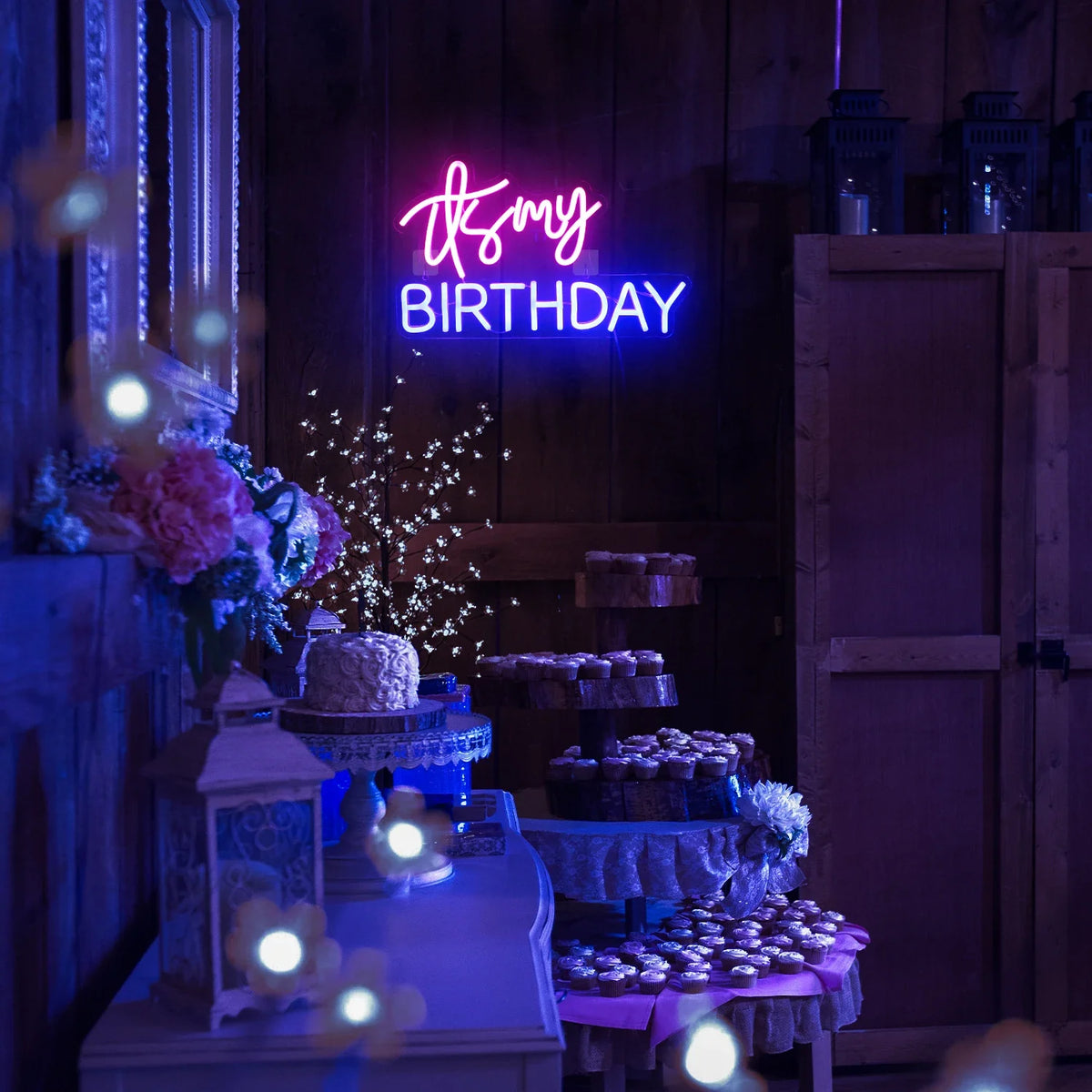 It's My Birthday 5V USB LED neon sign