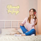 Enseigne néon LED USB 5 V Welcome to the Jungle