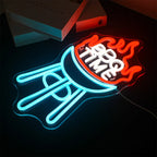 BBQ Time 5V USB LED neon sign