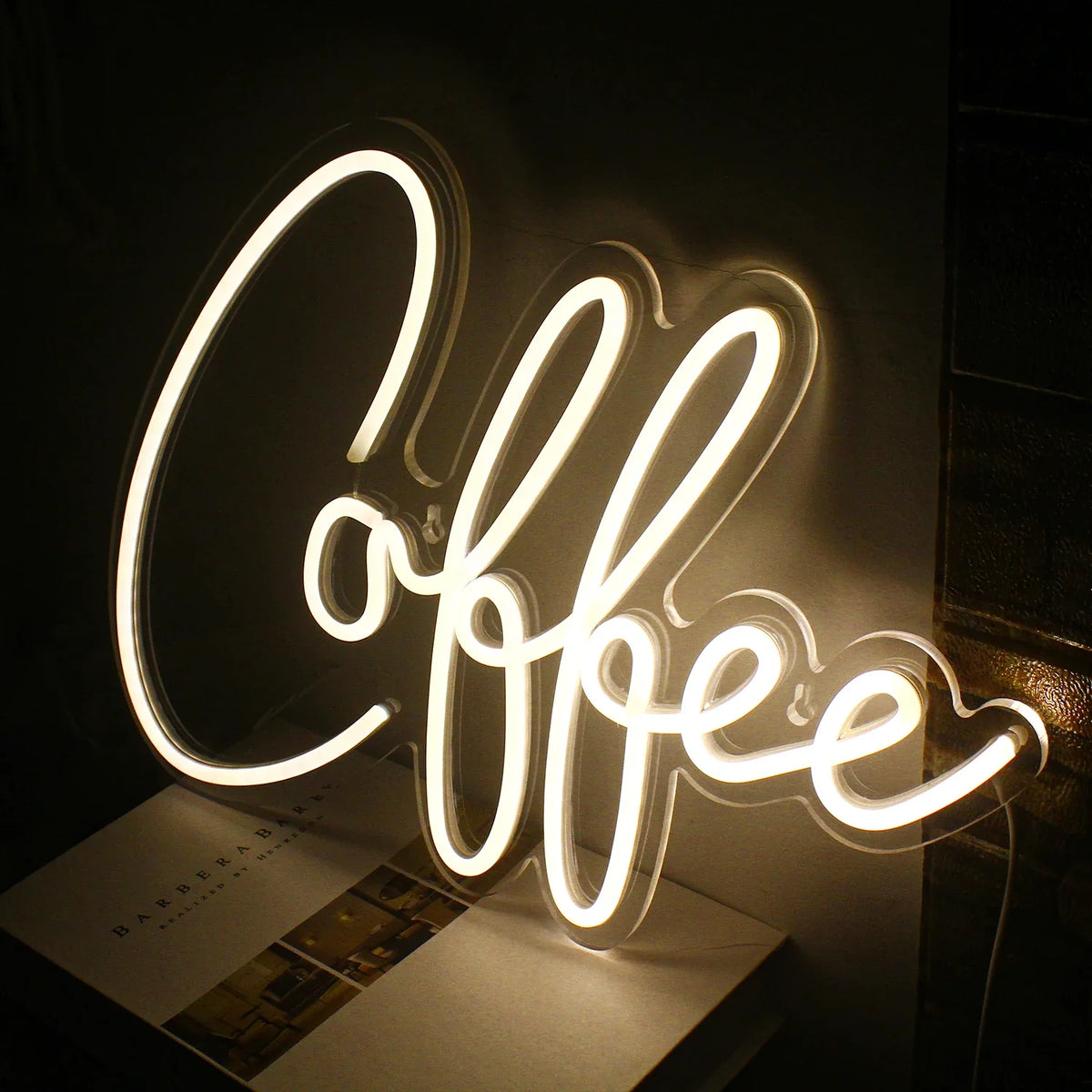 Coffee 5V USB LED neon sign