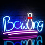 Bowling 5V USB LED neon sign