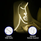 Face 5V USB LED neon sign