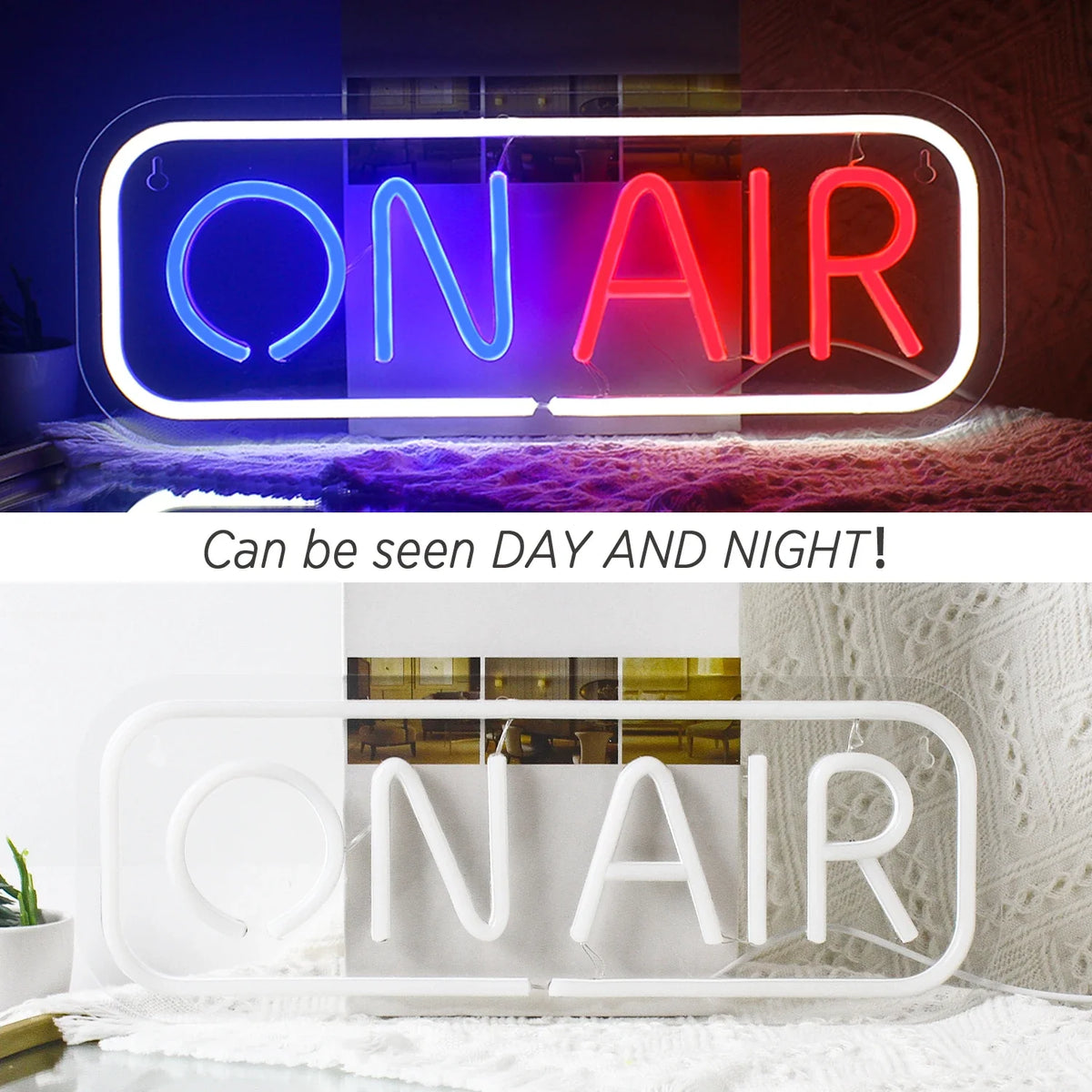 On Air 5V USB LED neon sign