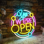 Yes We're Open 5V USB LED neon sign