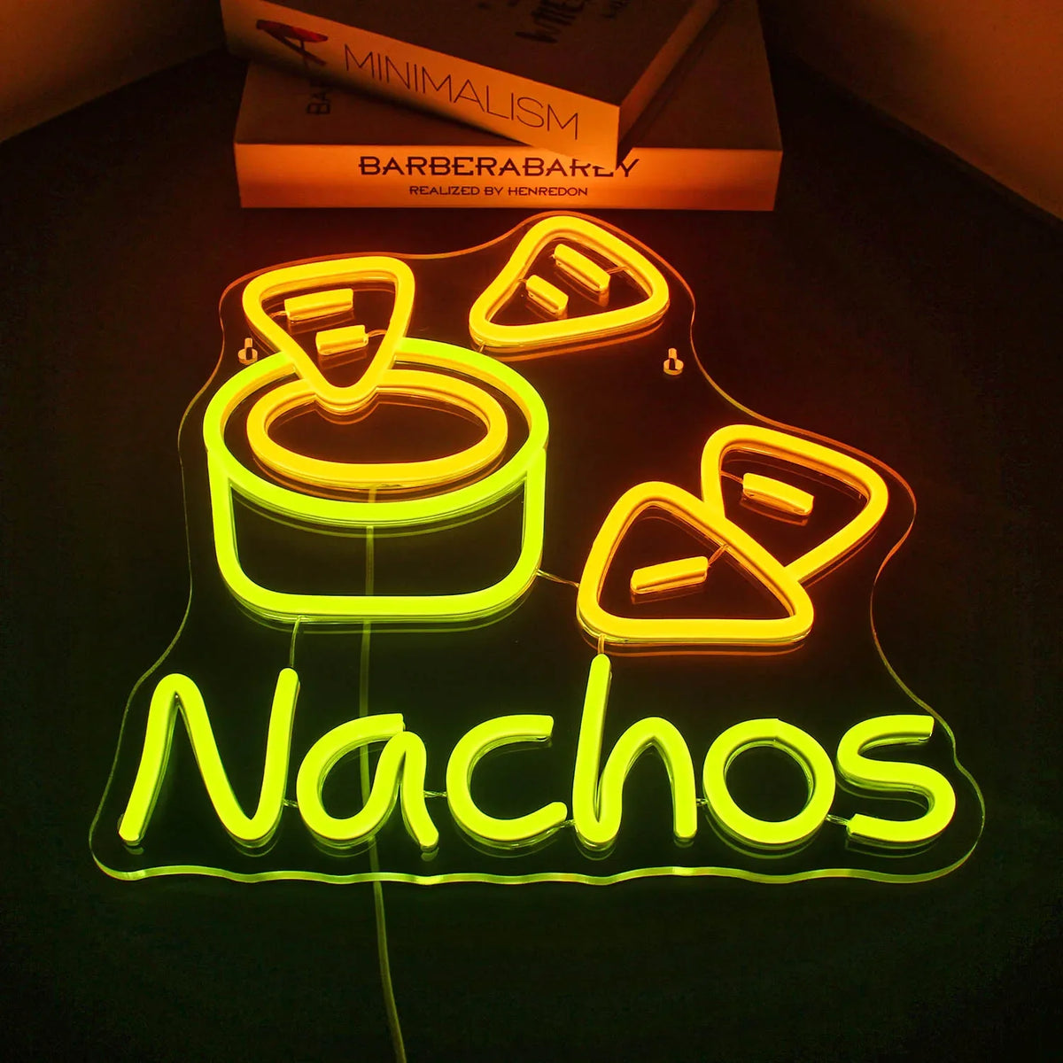 Enseigne néon LED USB 5 V Nachos
