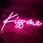 Kiss Me 5V USB LED neon sign