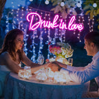Drunk In Love 5V USB LED neon sign