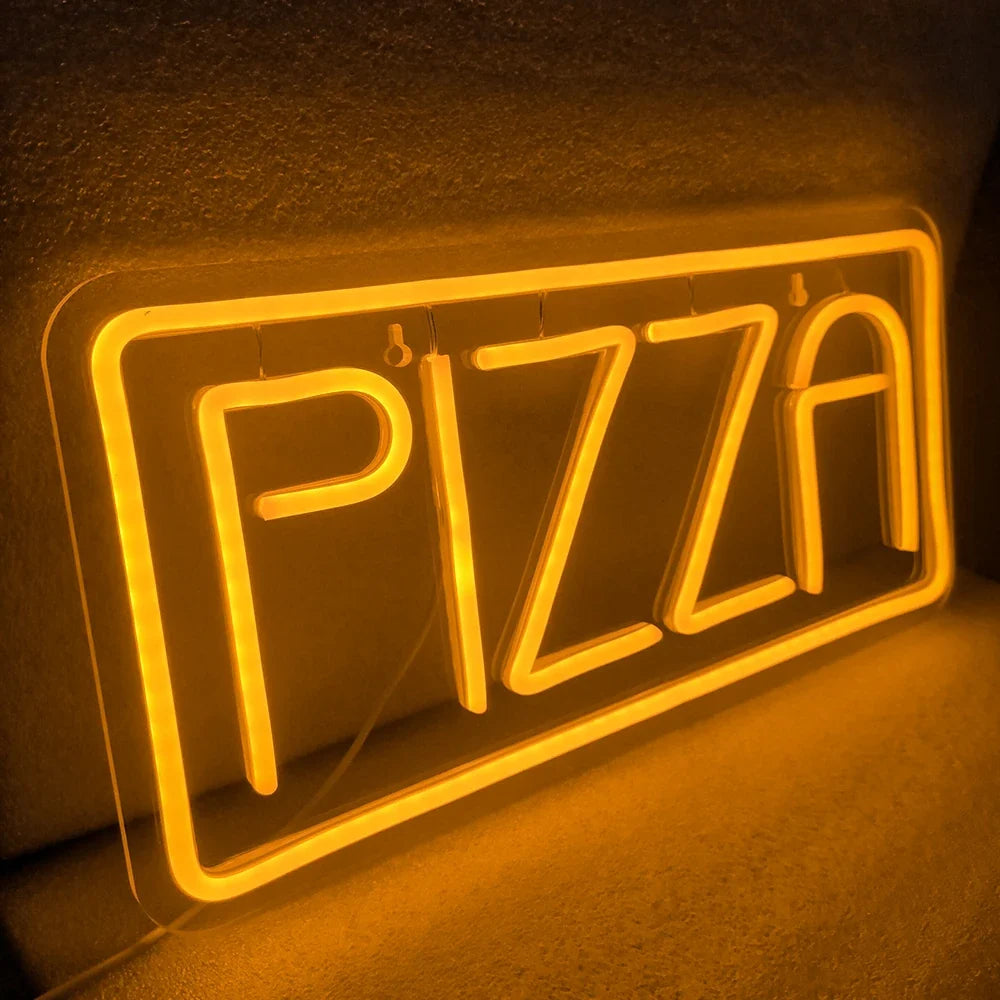 Enseigne néon LED USB 5 V PIZZA